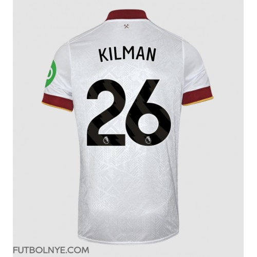 Camiseta West Ham United Max Kilman #26 Tercera Equipación 2024-25 manga corta